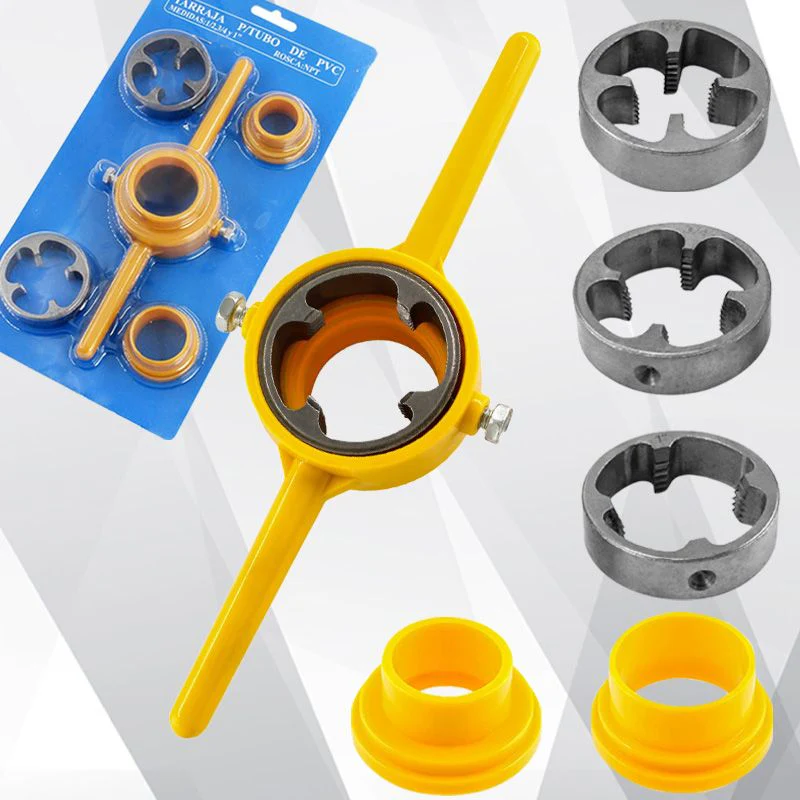 🔥Last Day Sale 50%🔥6PCS Plastic Pipe Thread Die Kit - Image 8