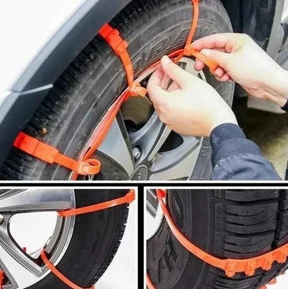 🔥2025 Winter Hot Sale🔥Universal Reusable Anti-skid Nylon Tire Chains - Image 5