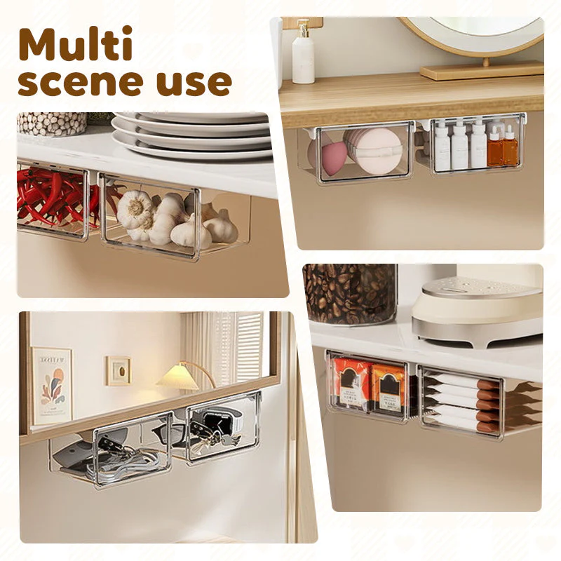 Transparent Drawer-Style Cabinet Organizer - Image 4