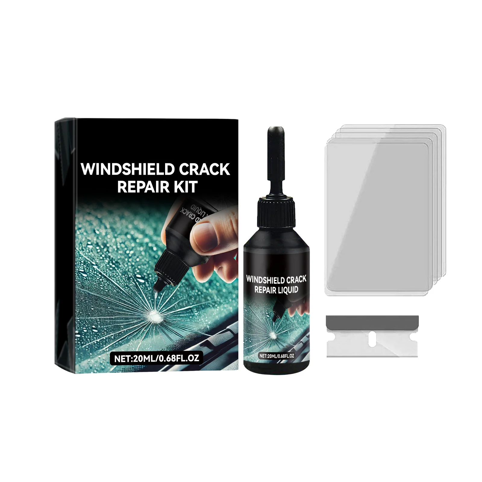 2024 New Car Windshield Crack Repair Fluid - Image 11