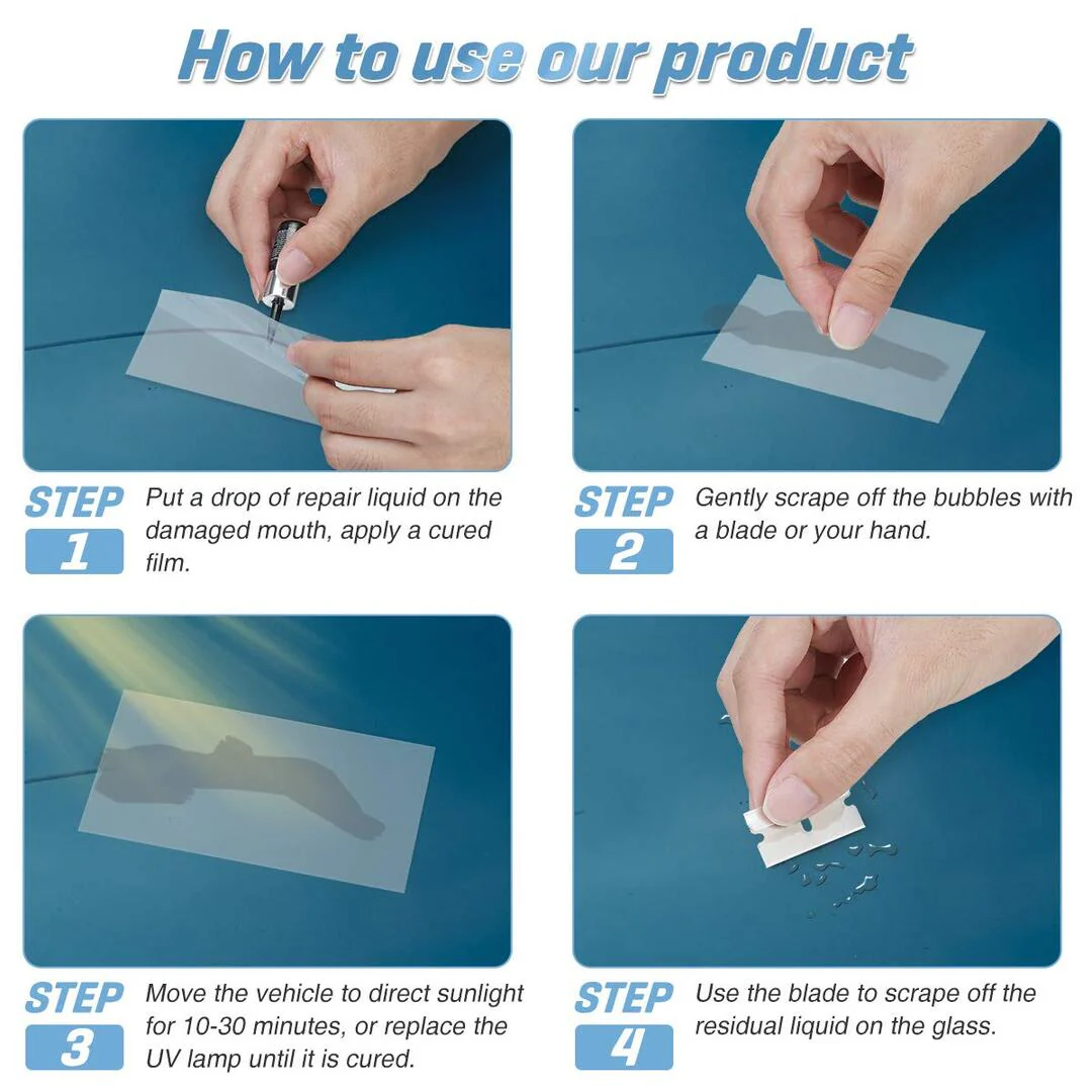 2024 New Car Windshield Crack Repair Fluid - Image 5