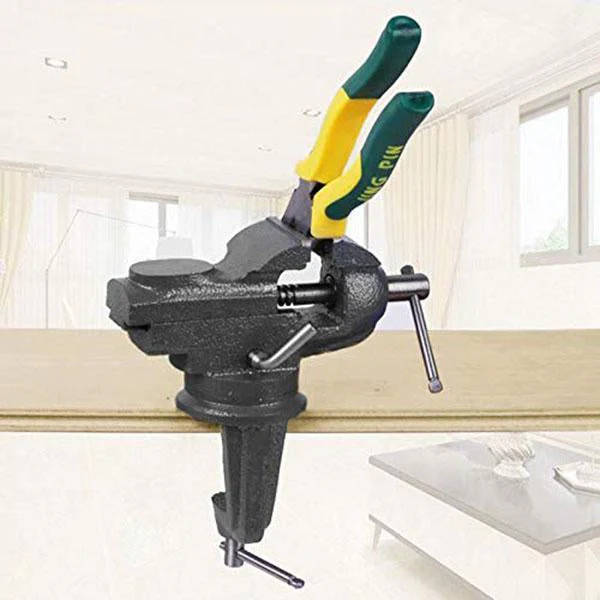 Heavy Duty Mini Universal Tool Bench Vise - Image 4