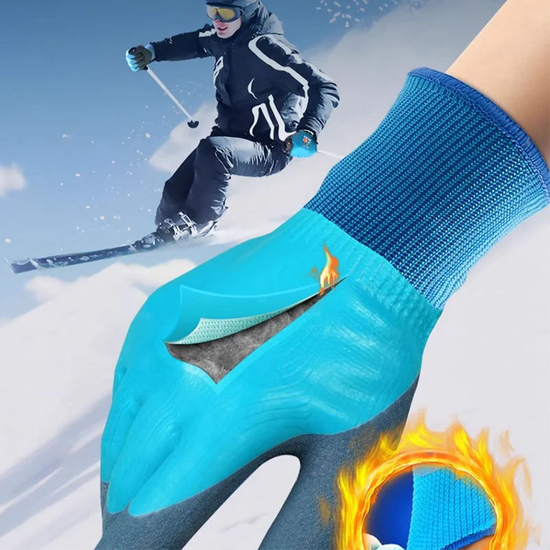 Unisex Waterproof Warm Work Gloves - Image 7