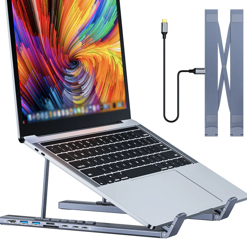💥Limited-time offer-USB-C Docking Station Laptop Stand with 4K HDMI - Image 8