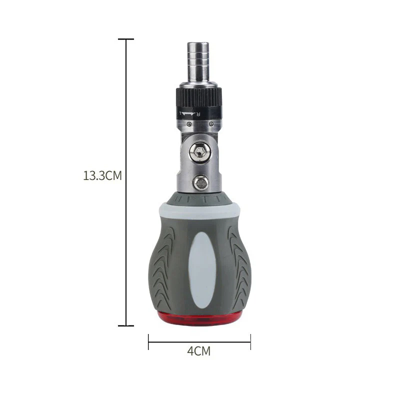 Versatile 8-in-1 Magnetic Ratcheting Screwdriver Bit Kit - Image 8