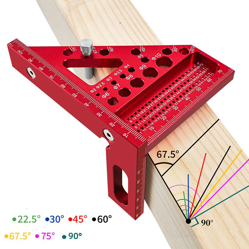 🔥Hot Sale（💥50%OFF）🔥Aluminum Triangle Square for Woodworking - Image 4