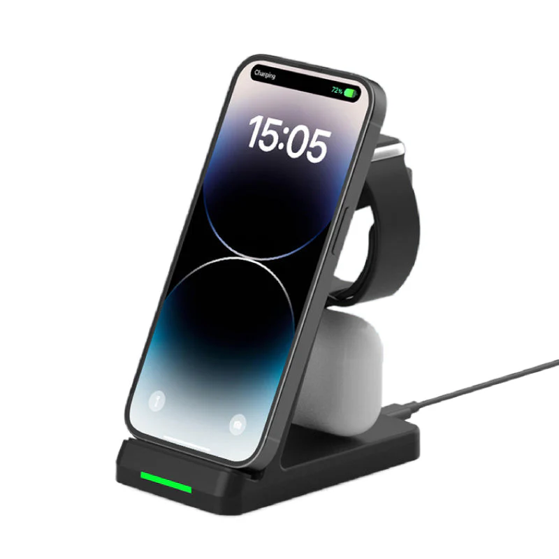 3 in 1 Charging Station Wireless Charger for iPhone - Image 10