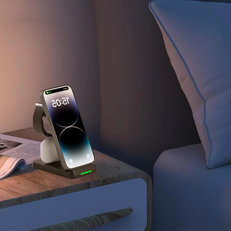 3 in 1 Charging Station Wireless Charger for iPhone - Image 7
