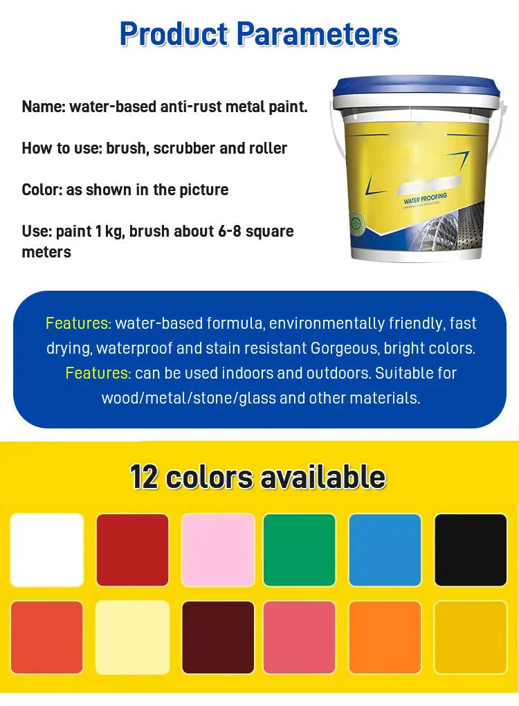 2024 Water-based rust-proof paint metal paint - Image 6