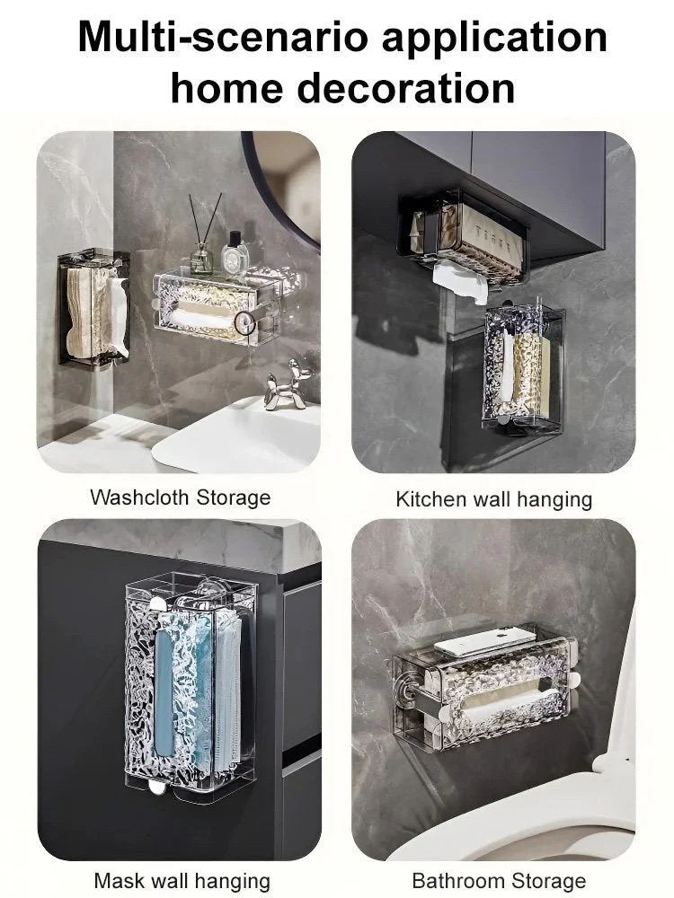 Self-contained Suction Cup Corrugated Wall Organizer - Image 8