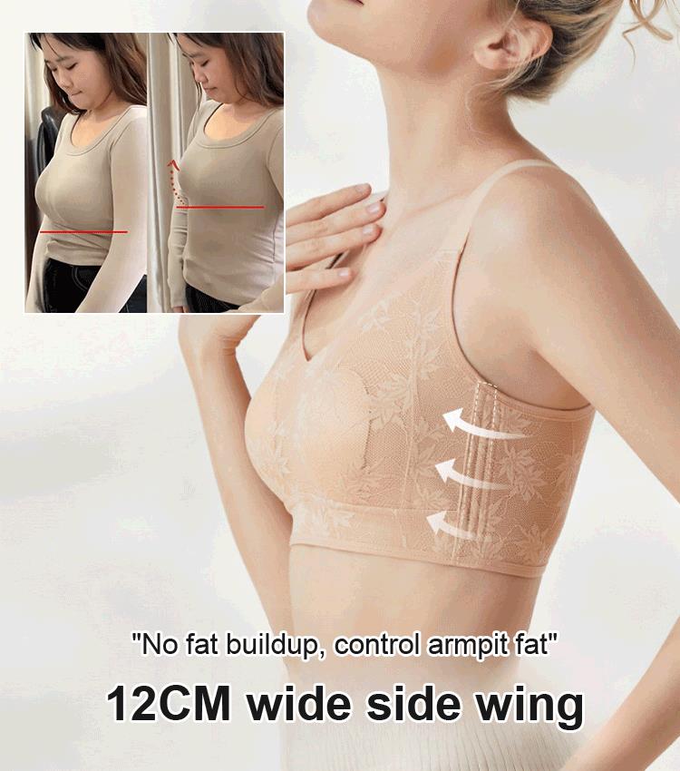 [Breast Minimizing] Lightweight Push-up Armpit Fat Control Wireless Bra - Image 2