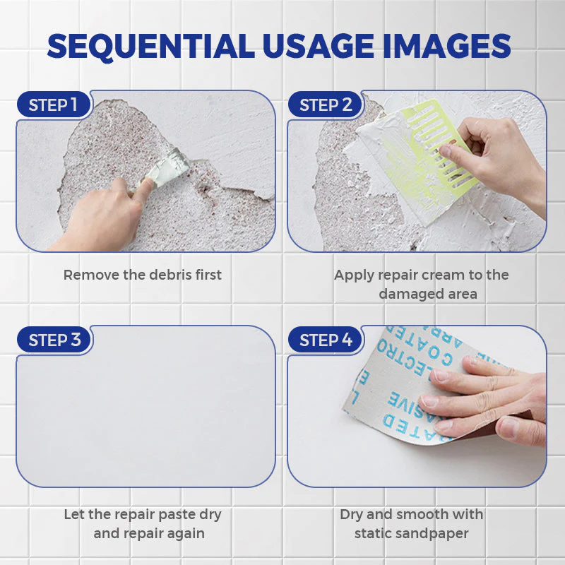 🛡Waterproof & Mildew-Resistant Wall Repair Paste🌿 - Image 3