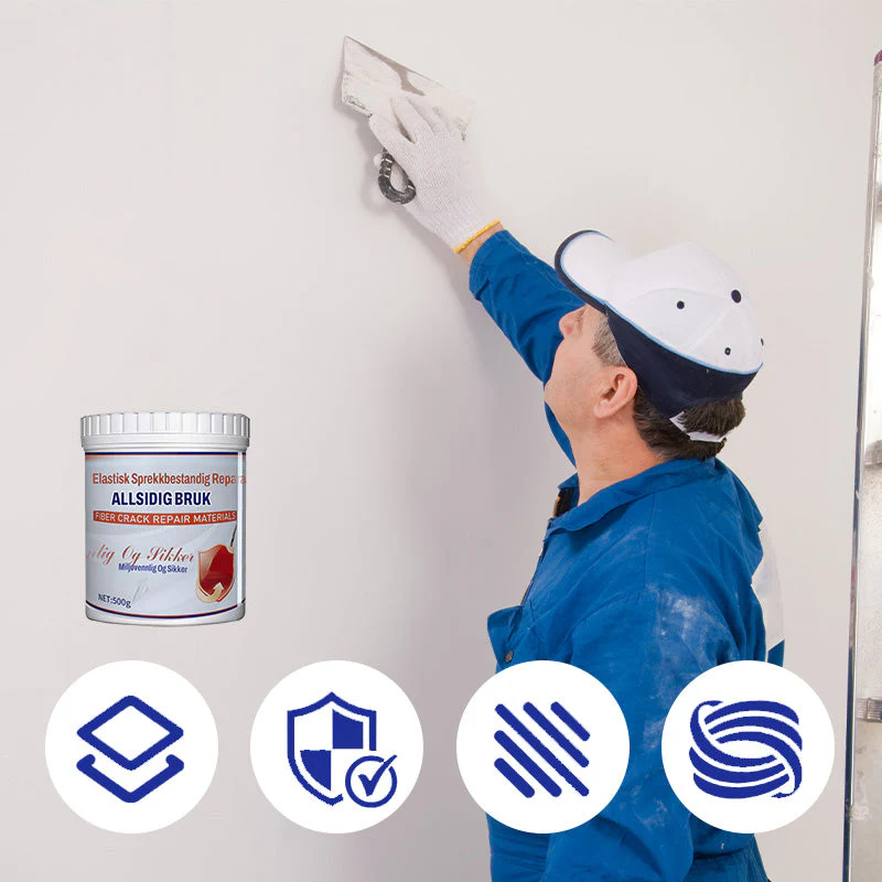 🔧 50% OFF NOW! ✨ Elastic Crack Resistant Wall Repair Paste - Flexible & Waterproof Filler for Interior/Exterior Walls with Easy Application 🏠✨ - Image 2