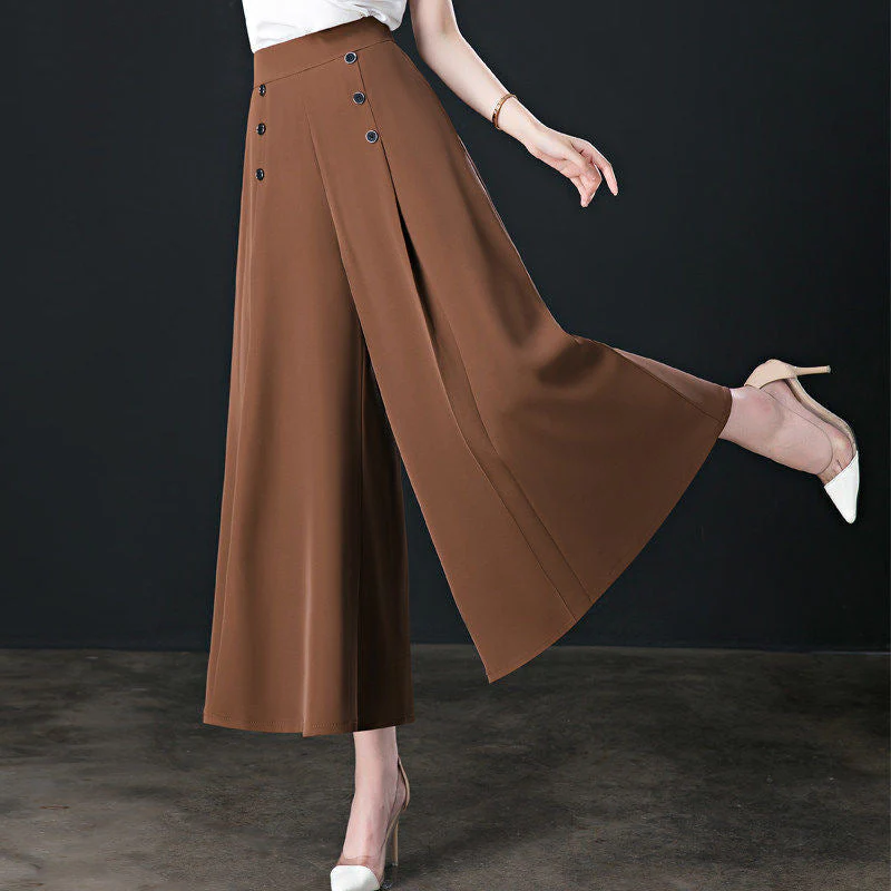 👖Hot Sale-Pleated Wide Leg Pants - Image 14