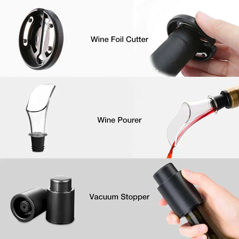 🎁Limited Time 50% OFF⏳ Multifunctional Electric Wine Bottle Opener Set - Image 10