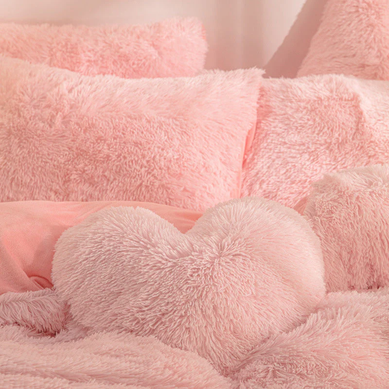 🔥[winter gift]Winter Warm Plush Bedding 4-Piece Set - Image 9