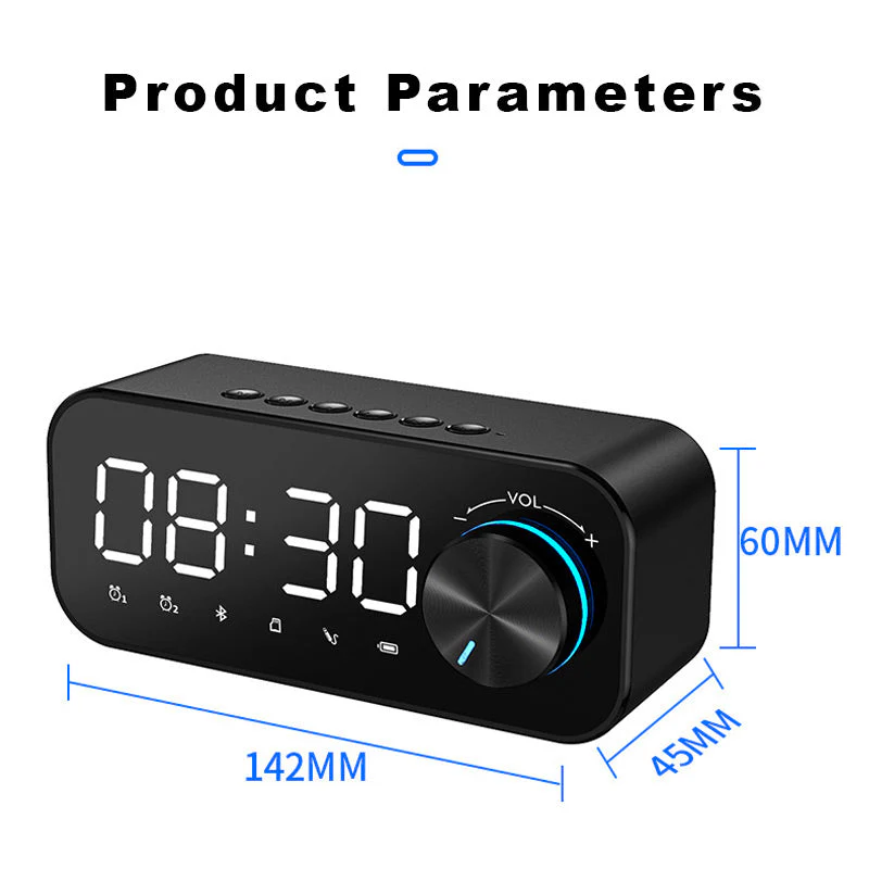 Wireless Multifunction Speaker with Digital Display - Image 8