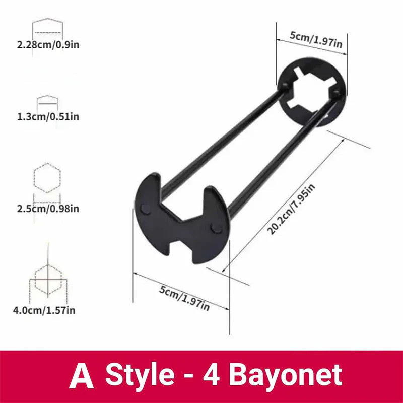 🔥2024 HOT SALE 49% OFF 🔥🔧Multifunctional Sink Wrench Universal Double Ended Wrench Sink Faucet Plumbing Tools Bathroom Faucet and Sink Repair Tools🔧 - Image 9