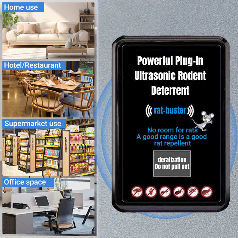 Powerful Plug-In Ultrasonic Rodent Deterrent - Image 7