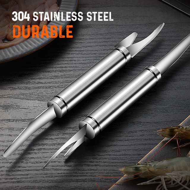 (Hot Sale - Buy One Get One Free)Multifunctional Fast Shrimp Peeler - Image 6