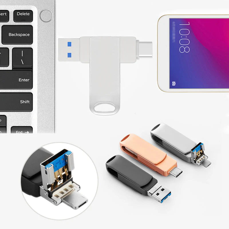 4-in-1 Multi-Interface Flash Drive (Phone/PC) - Image 5